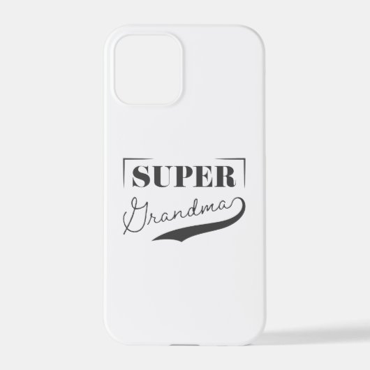 Super Grandma iPhone Hülle (Rückseite)