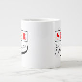 Super Grandma Jumbo-Tasse (Vorderseite)