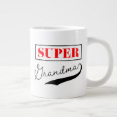 Super Grandma Jumbo-Tasse (Rechts)