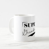 Super Grandma Kaffeetasse (Vorderseite Links)