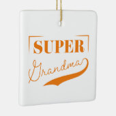 Super Grandma Keramikornament (Rechts)