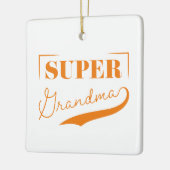 Super Grandma Keramikornament (Links)
