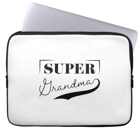 Super Grandma Laptopschutzhülle (Vorderseite)