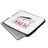 Super Grandma Laptopschutzhülle (Vorne Knopf)