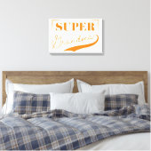 Super Grandma Leinwanddruck (Insitu (Schlafzimmer))