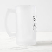 Super Grandma Mattglas Bierglas (Links)