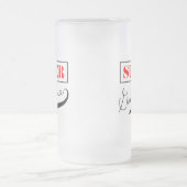 Super Grandma Mattglas Bierglas (Mittel)