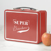 Super Grandma Metall Brotdose (Beispiel)