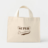 Super Grandma Mini Stoffbeutel (Vorne)
