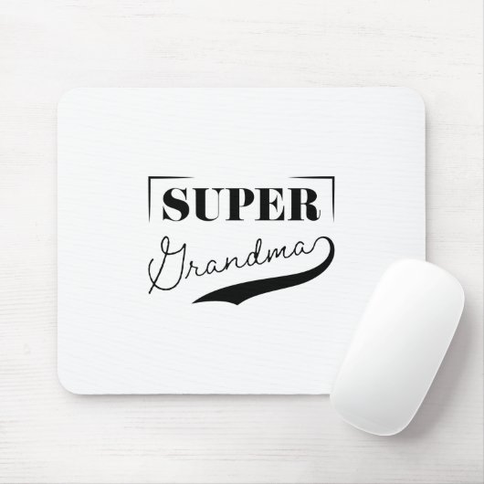 Super Grandma Mousepad (Mit Mouse)