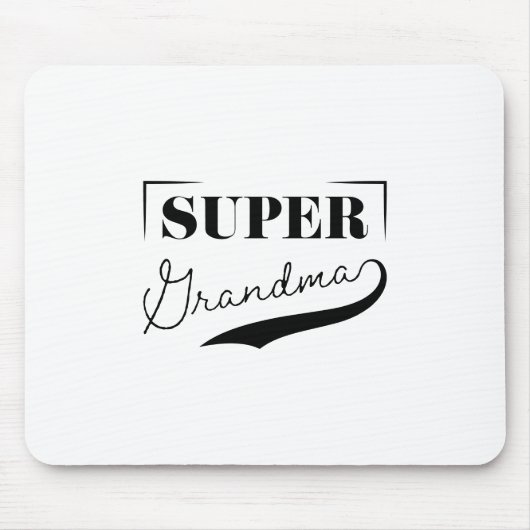 Super Grandma Mousepad (Vorne)