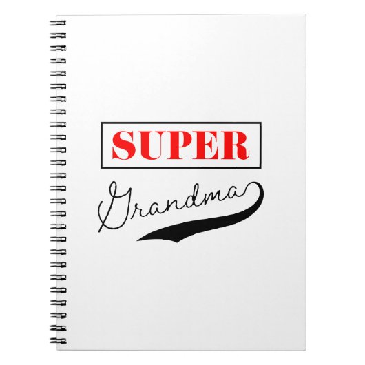 Super Grandma Notizblock (Vorderseite)