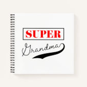 Super Grandma Notizblock (Vorderseite)