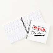Super Grandma Notizblock (Innenseite)