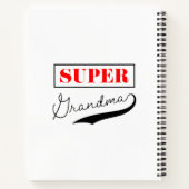 Super Grandma Notizblock (Rückseite)