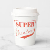 Super Grandma Pappbecher (Rückseite)
