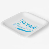 Super Grandma Pappteller (Gewinkelt)