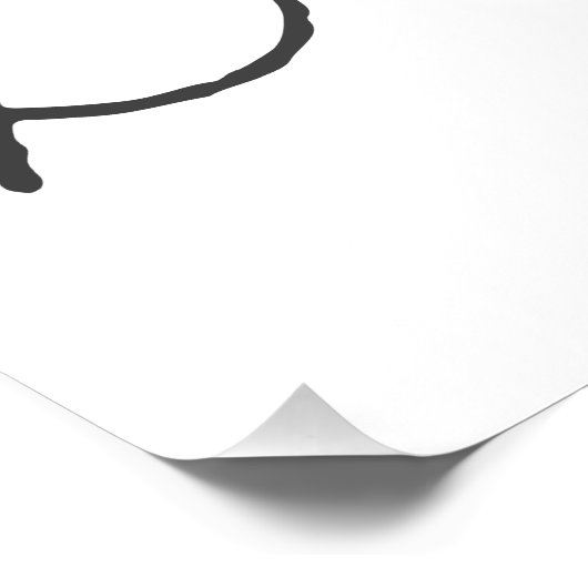 Super Grandma Poster (Ecke)