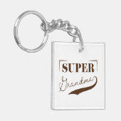 Super Grandma Schlüsselanhänger (Vorderseite links)