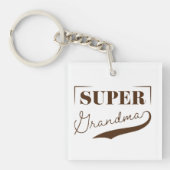 Super Grandma Schlüsselanhänger (Vorderseite)