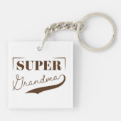 Super Grandma Schlüsselanhänger (Rückseite)