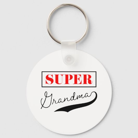 Super Grandma Schlüsselanhänger (Vorderseite)