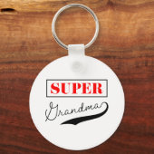Super Grandma Schlüsselanhänger (Vorderseite)
