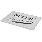 Super Grandma Schneidebrett (Ecke)