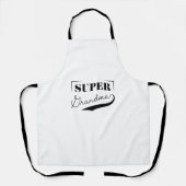 Super Grandma Schürze (Vorderseite)