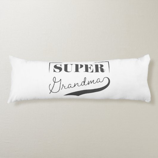 Super Grandma Seitenschläferkissen (Vorderseite)