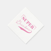 Super Grandma Serviette (Ecke)