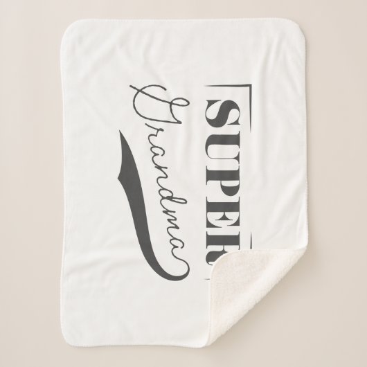 Super Grandma Sherpadecke (Vorderseite)