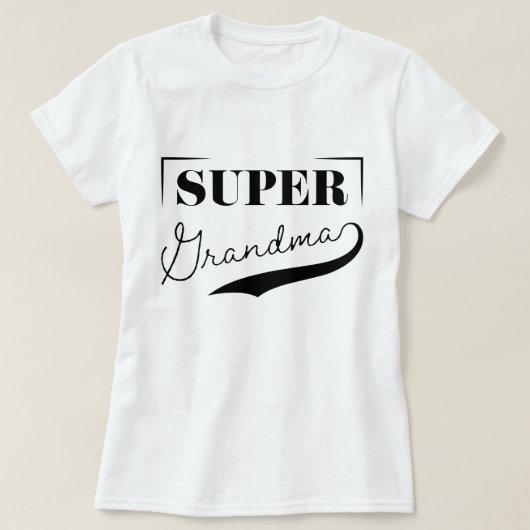 Super Grandma T-Shirt (Design vorne)