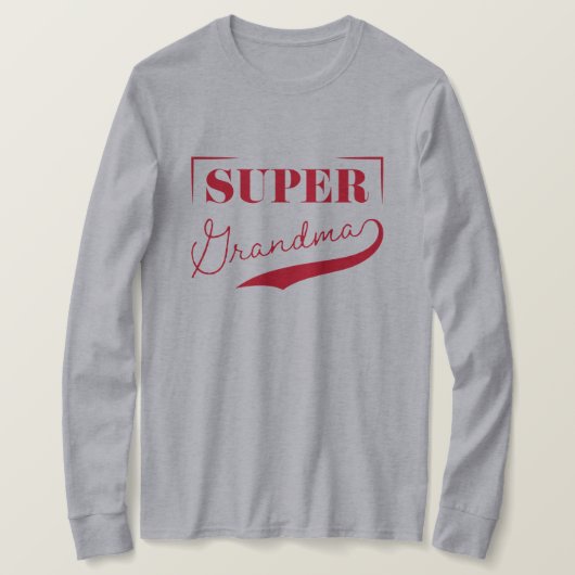 Super Grandma T-Shirt (Design vorne)