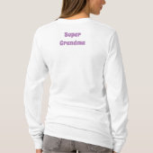 Super Grandma T-Shirt (Rückseite)