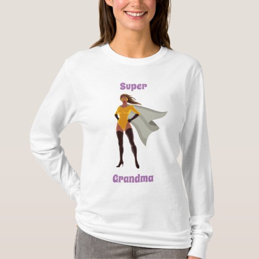 Super Grandma T-Shirt (Vorderseite)