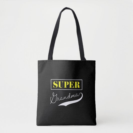 Super Grandma Tasche (Vorderseite)