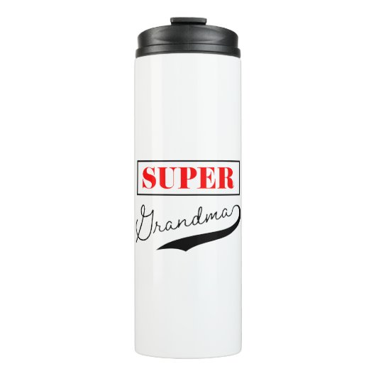 Super Grandma Thermosbecher (Vorderseite)