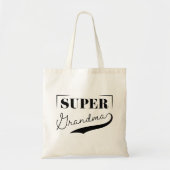 Super Grandma Tragetasche (Vorne)