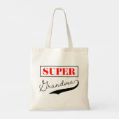 Super Grandma Tragetasche (Rückseite)