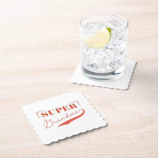 Super Grandma Untersetzer (Vor Ort)