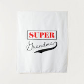 Super Grandma Wandteppich (Vorderseite)