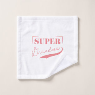 Super Grandma Waschlappen