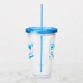 Super Grandpa Acryltrinkbecher (Rechts)