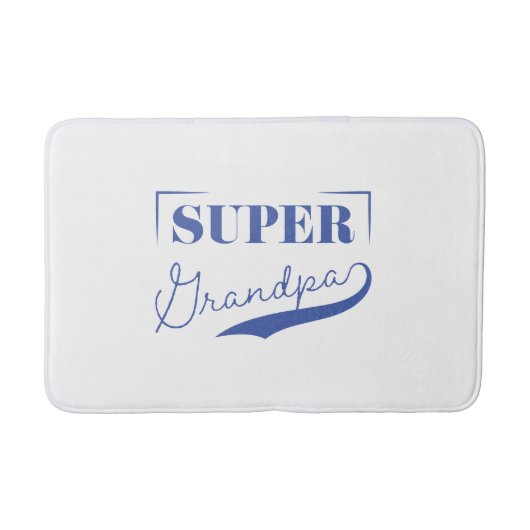 Super Grandpa Badematte (Vorderseite)