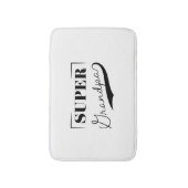 Super Grandpa Badematte (Vorderseite Vertikal)