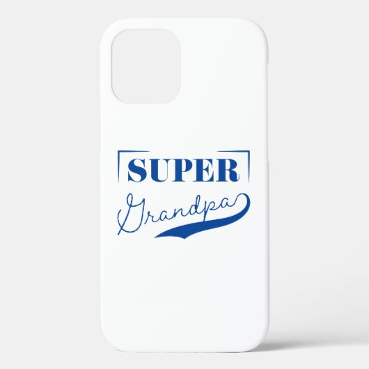 Super Grandpa Case-Mate iPhone Hülle (Rückseite)