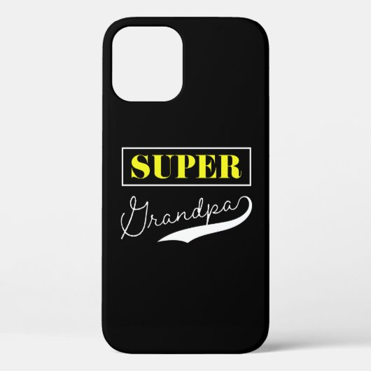 Super Grandpa Case-Mate iPhone Hülle (Rückseite)