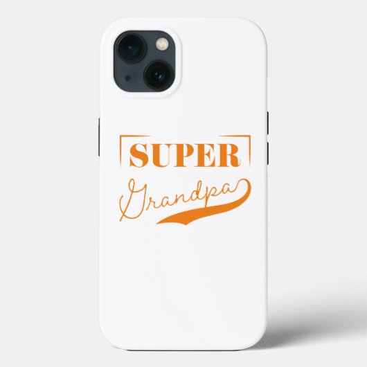 Super Grandpa Case-Mate iPhone Hülle (Rückseite)