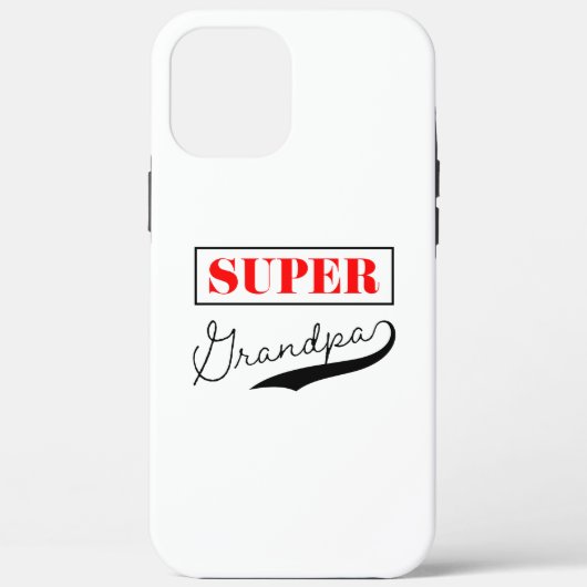 Super Grandpa Case-Mate iPhone Hülle (Rückseite)